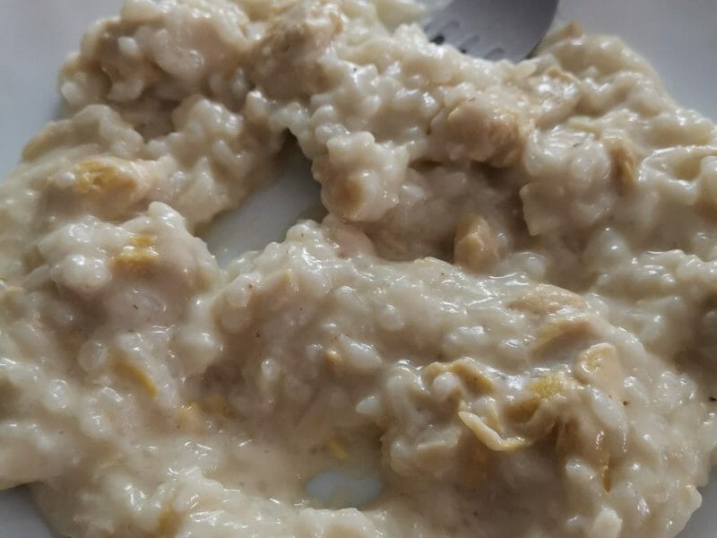 Cliquez pour zoomer ! Risotto poulet et champignons Thermomix par marilyne_38