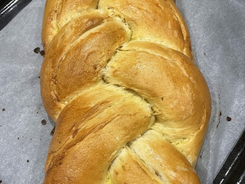 Cliquez pour zoomer ! Brioche salée jambon fromage Thermomix par marine_cesarini