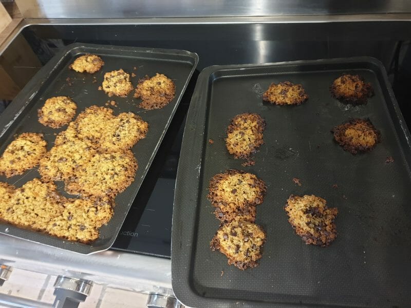 Cliquez pour zoomer ! Cookies au pain rassis et pépites de chocolat Thermomix par Caroline91530