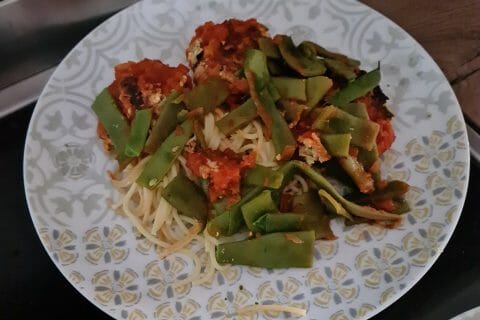 Cliquez pour zoomer ! Croquettes de cabillaud à la sauce tomate Thermomix par Caroline91530