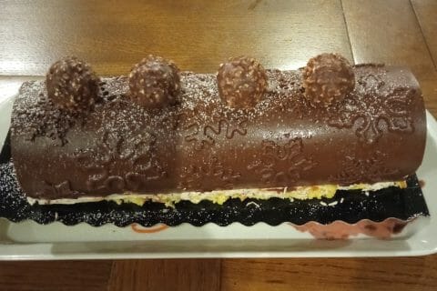 Cliquez pour zoomer ! Bûche Ferrero Rocher Thermomix par alexous