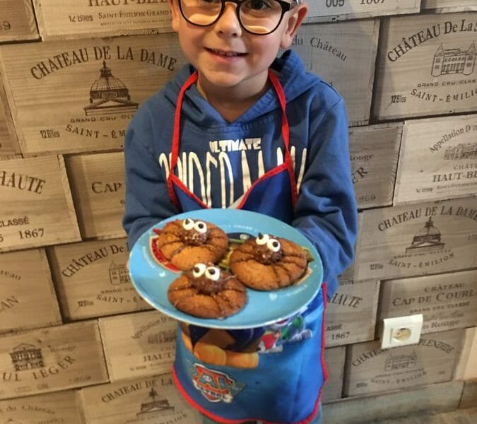 Cliquez pour zoomer ! Spider cookies (cookies araignées) Thermomix par chatmallow63