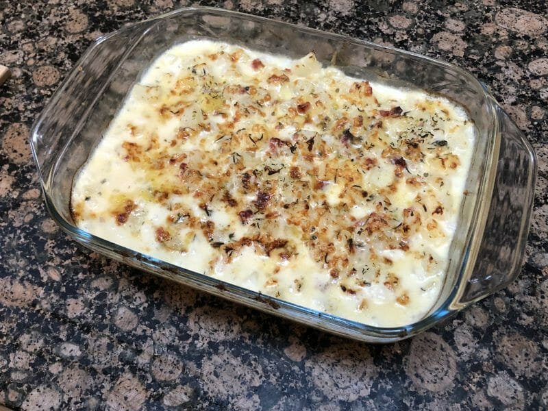 Cliquez pour zoomer ! Gratin de pâtisson Thermomix par umeshu
