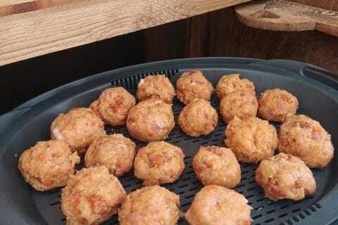 Cliquez pour zoomer ! Boulettes de poulet au chorizo Thermomix par guizmo73