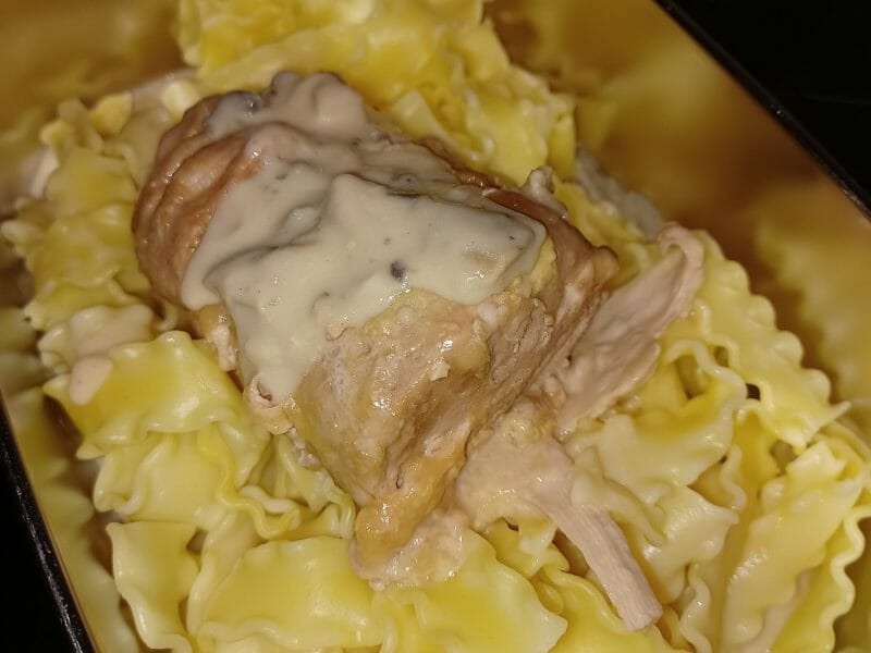 Cliquez pour zoomer ! Filet mignon de porc au maroilles Thermomix par guizmo73