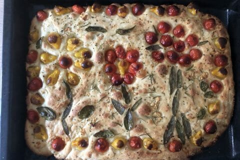 Cliquez pour zoomer ! Focaccia des Pouilles Thermomix par alice