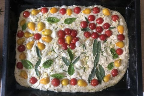 Cliquez pour zoomer ! Focaccia des Pouilles Thermomix par alice