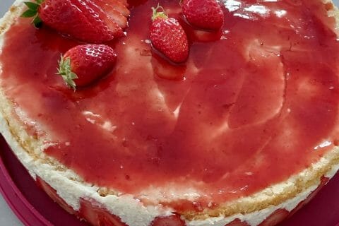 Cliquez pour zoomer ! Fraisier Thermomix par steffy2209