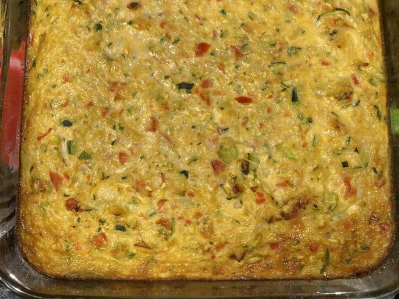 Cliquez pour zoomer ! Flan de courgettes Thermomix par maminou13