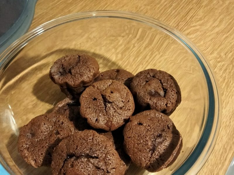 Cliquez pour zoomer ! Mini muffins au chocolat Thermomix par sophiec39