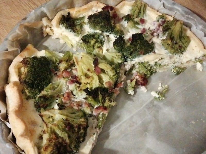 Cliquez pour zoomer ! Quiche au brocoli et jambon Thermomix par sophiec39