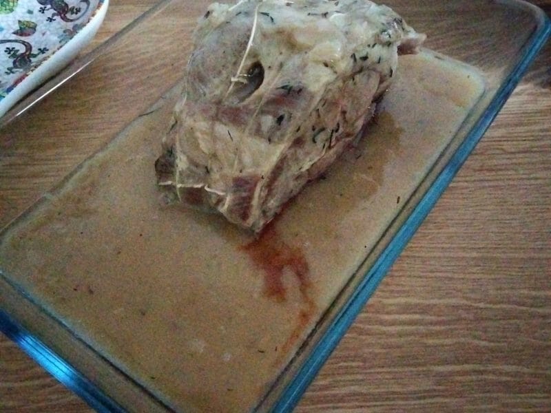 Cliquez pour zoomer ! Roti de porc sauce échalote Thermomix par sophiec39