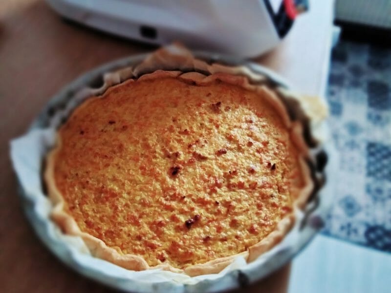 Cliquez pour zoomer ! Tarte courgettes et carottes Thermomix par sophiec39