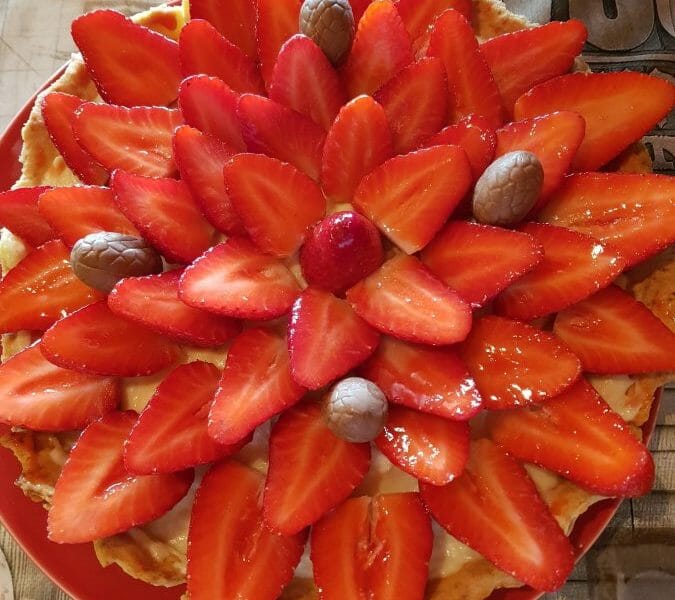 Cliquez pour zoomer ! Tarte aux fraises Thermomix par Manue0801