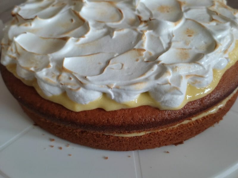 Cliquez pour zoomer ! Gâteau au citron meringué Thermomix par zazounette57