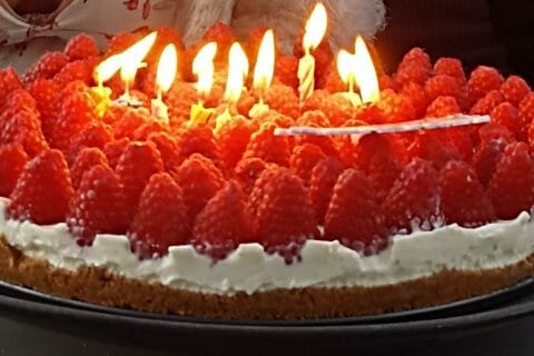 Cliquez pour zoomer ! Tarte aux fraises sans cuisson Thermomix par Naëlouche