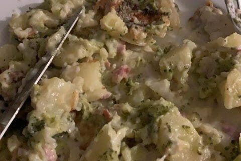 Cliquez pour zoomer ! Gratin de pommes de terre et brocolis Thermomix par camillealmrs