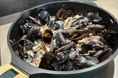 Cliquez pour zoomer ! Moules à la forestière Thermomix par camillealmrs