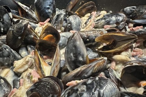 Cliquez pour zoomer ! Moules à la forestière Thermomix par camillealmrs