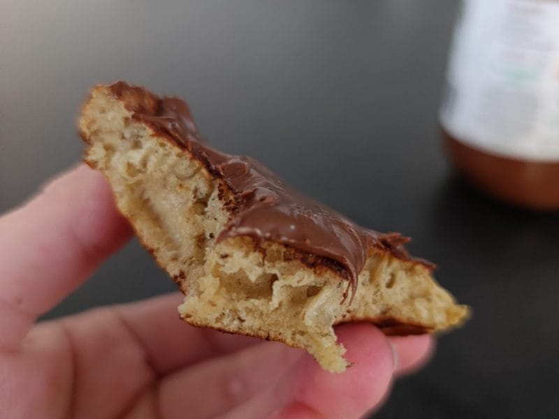 Cliquez pour zoomer ! Pancakes à la banane Thermomix par tchoomi