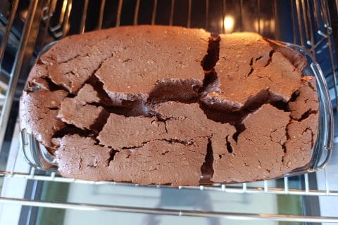 Cliquez pour zoomer ! Gâteau Keto ultra fondant chocolat et mascarpone Thermomix par tchoomi