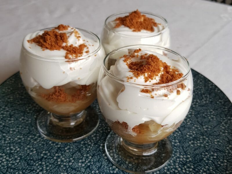 Cliquez pour zoomer ! Verrines pommes caramel et spéculoos Thermomix par Laetimix17