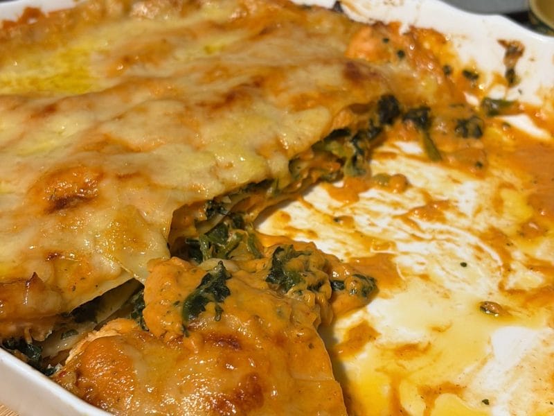 Cliquez pour zoomer ! Lasagnes au saumon et aux épinards Thermomix par lea_tang18