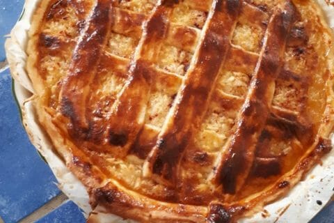 Cliquez pour zoomer ! Tarte pommes râpées citron Thermomix par Pascalecar