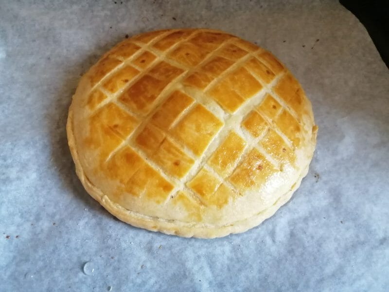 Cliquez pour zoomer ! Galette des rois à la frangipane Thermomix par biroot