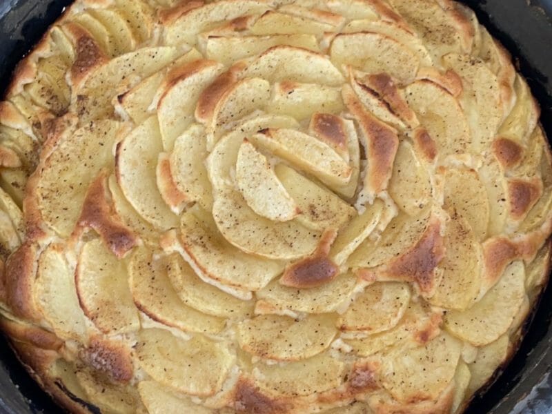 Cliquez pour zoomer ! Gâteau aux pommes et mascarpone Thermomix par melissa65