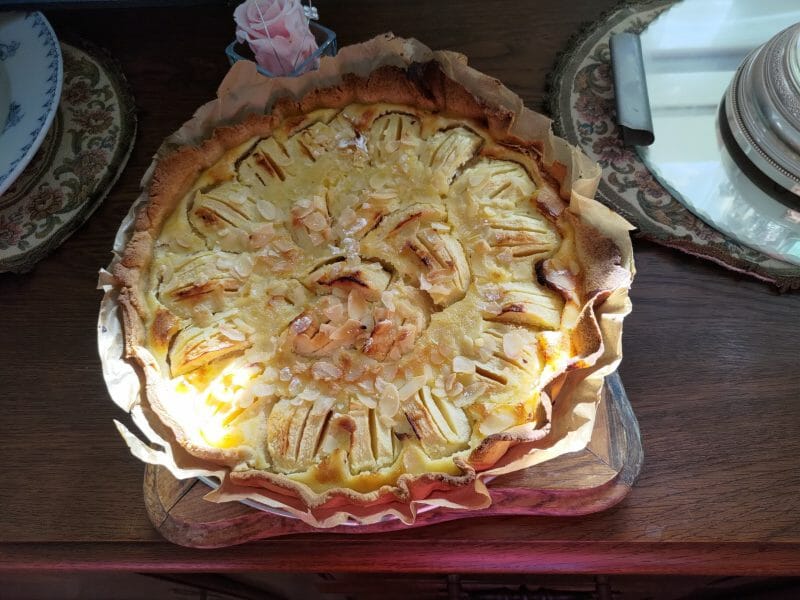 Cliquez pour zoomer ! Tarte normande aux pommes Thermomix par eli67720