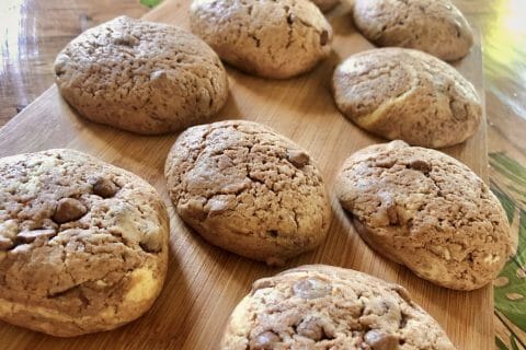 Cliquez pour zoomer ! Cookies aux pépites de chocolat blanc Thermomix par fanny_446