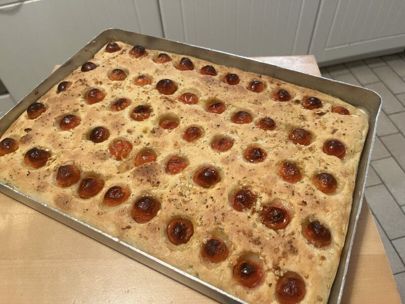Cliquez pour zoomer ! Focaccia des Pouilles Thermomix par lulu76120