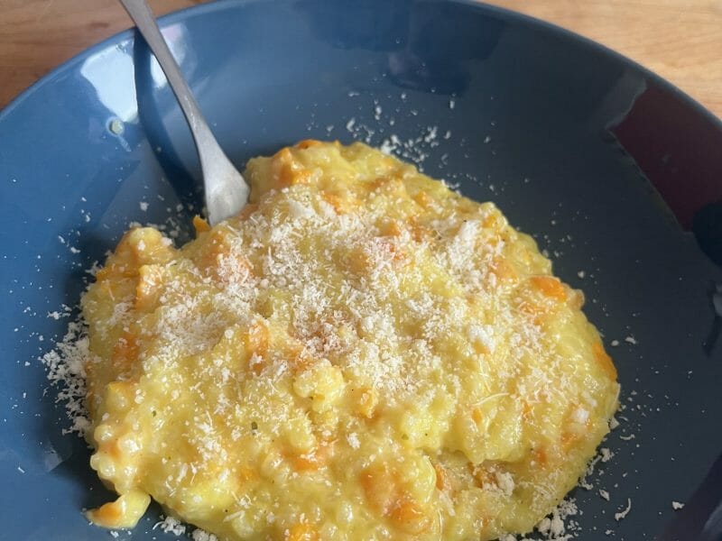 Cliquez pour zoomer ! Risotto aux carottes et parmesan Thermomix par lulu76120