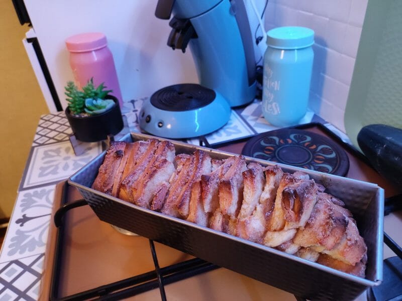 Cliquez pour zoomer ! Brioche à effeuiller à la cannelle Thermomix par choupi61