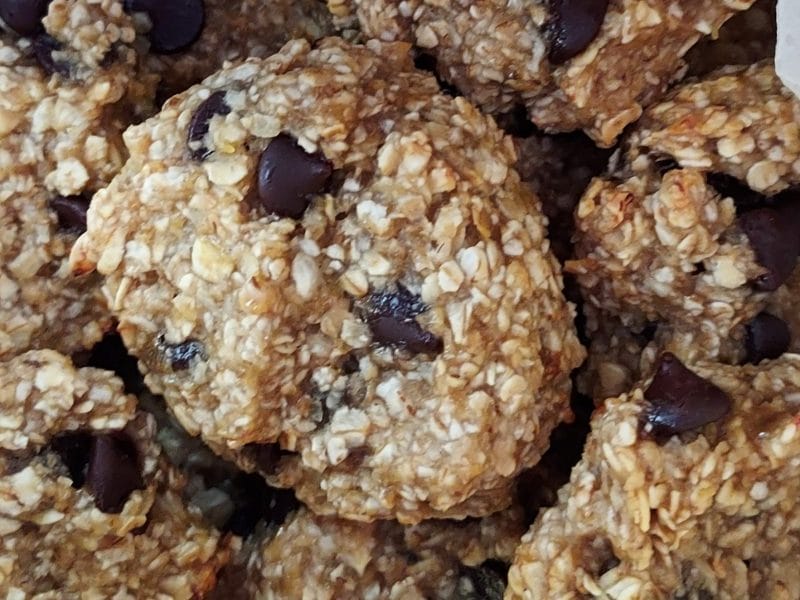 Cliquez pour zoomer ! Biscuits avoine, banane et chocolat Thermomix par karine4072