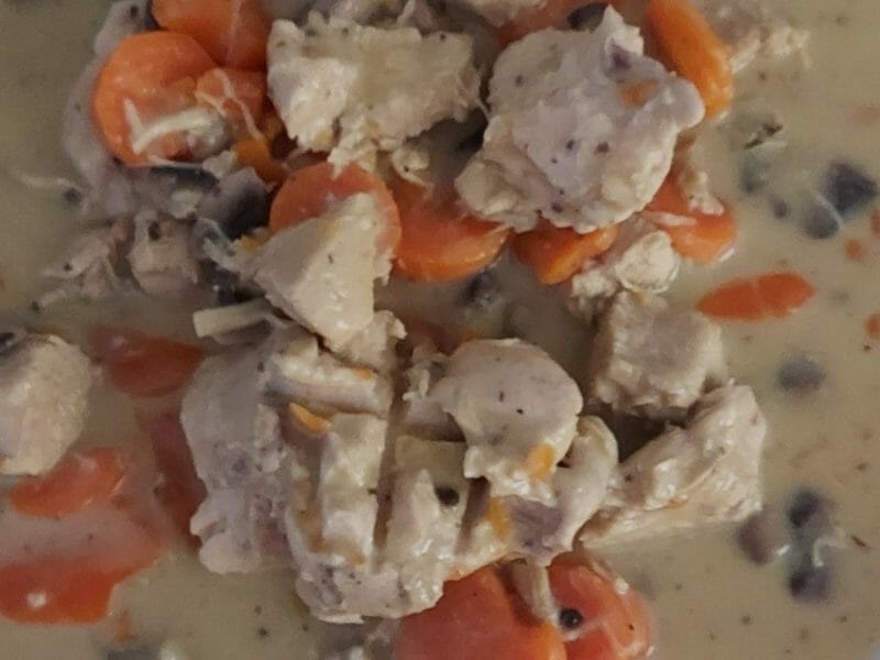 Cliquez pour zoomer ! Blanquette de poulet Thermomix par karine4072