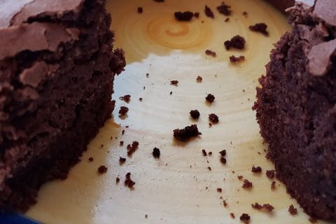 Cliquez pour zoomer ! Gâteau macaroné au chocolat Thermomix par karine4072