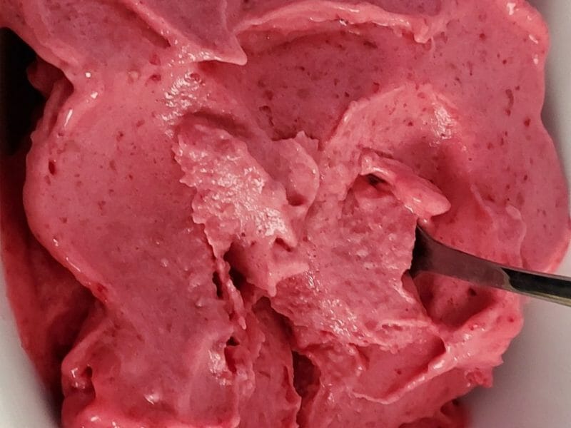 Cliquez pour zoomer ! Sorbet aux fruits rouges Thermomix par karine4072