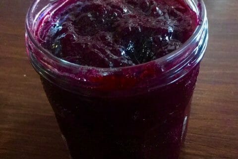 Cliquez pour zoomer ! Confiture de myrtilles au Thermomix