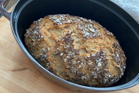 Cliquez pour zoomer ! Pain Cocotte au Thermomix