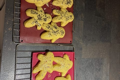 Cliquez pour zoomer ! Pão de Abóbora – Brioche à la courge Thermomix par Vanychou