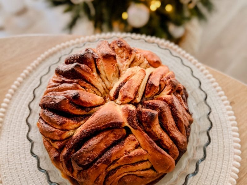 Cliquez pour zoomer ! Brioche à effeuiller à la cannelle Thermomix par megcook