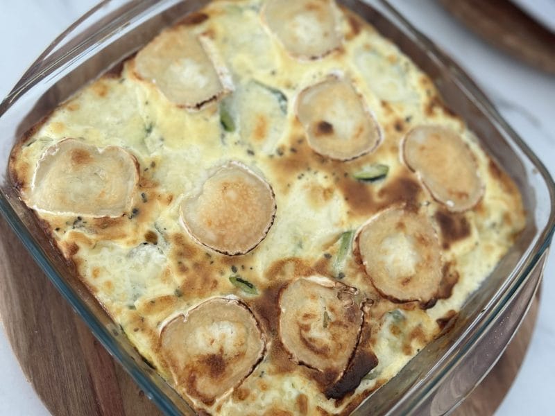 Cliquez pour zoomer ! Gratin de courgettes au chèvre Thermomix par megcook