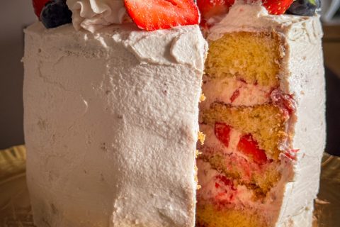 Cliquez pour zoomer ! Layer cake Kinder Bueno Thermomix par megcook
