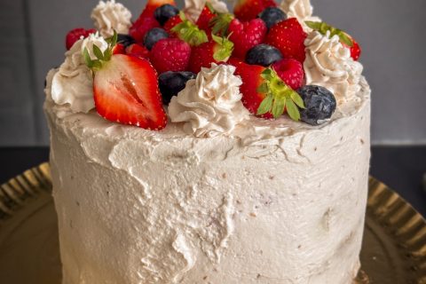 Cliquez pour zoomer ! Layer cake Kinder Bueno Thermomix par megcook
