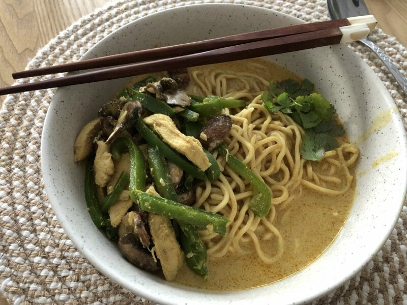 Cliquez pour zoomer ! Ramen thaï au poulet Thermomix par drsayegh