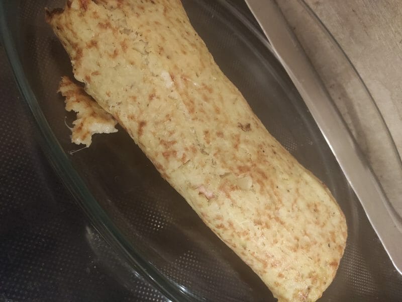 Cliquez pour zoomer ! Roulé de pommes de terre, jambon et reblochon Thermomix par elocrt35