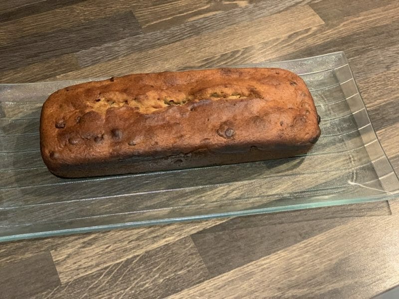Cliquez pour zoomer ! Cake banane et pépites de chocolat Thermomix par fadma_2