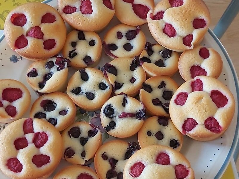 Cliquez pour zoomer ! Visitandines aux framboises Thermomix par chanchan12